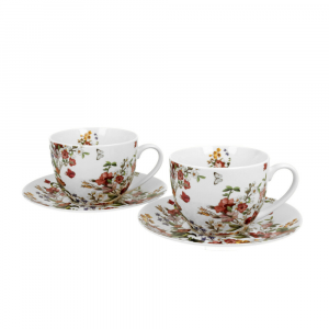 Сервиз за чай/кафе Vintage Flowers White